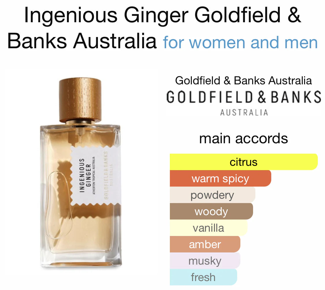 Goldfield & Banks Ingenious Ginger Sample