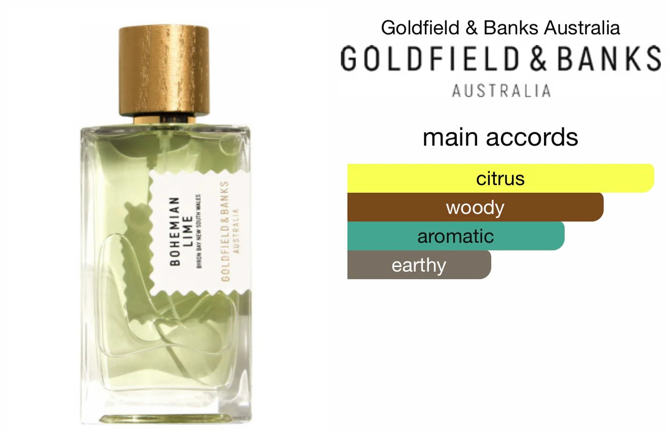 Goldfield & Banks Bohemian Lime Sample